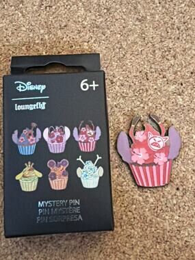 Loungefly Stitch Leroy Cupcake mystery box pins NIB